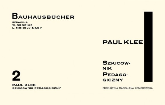 Grafika produktu: Paul Klee. Szkicownik pedagogiczny
