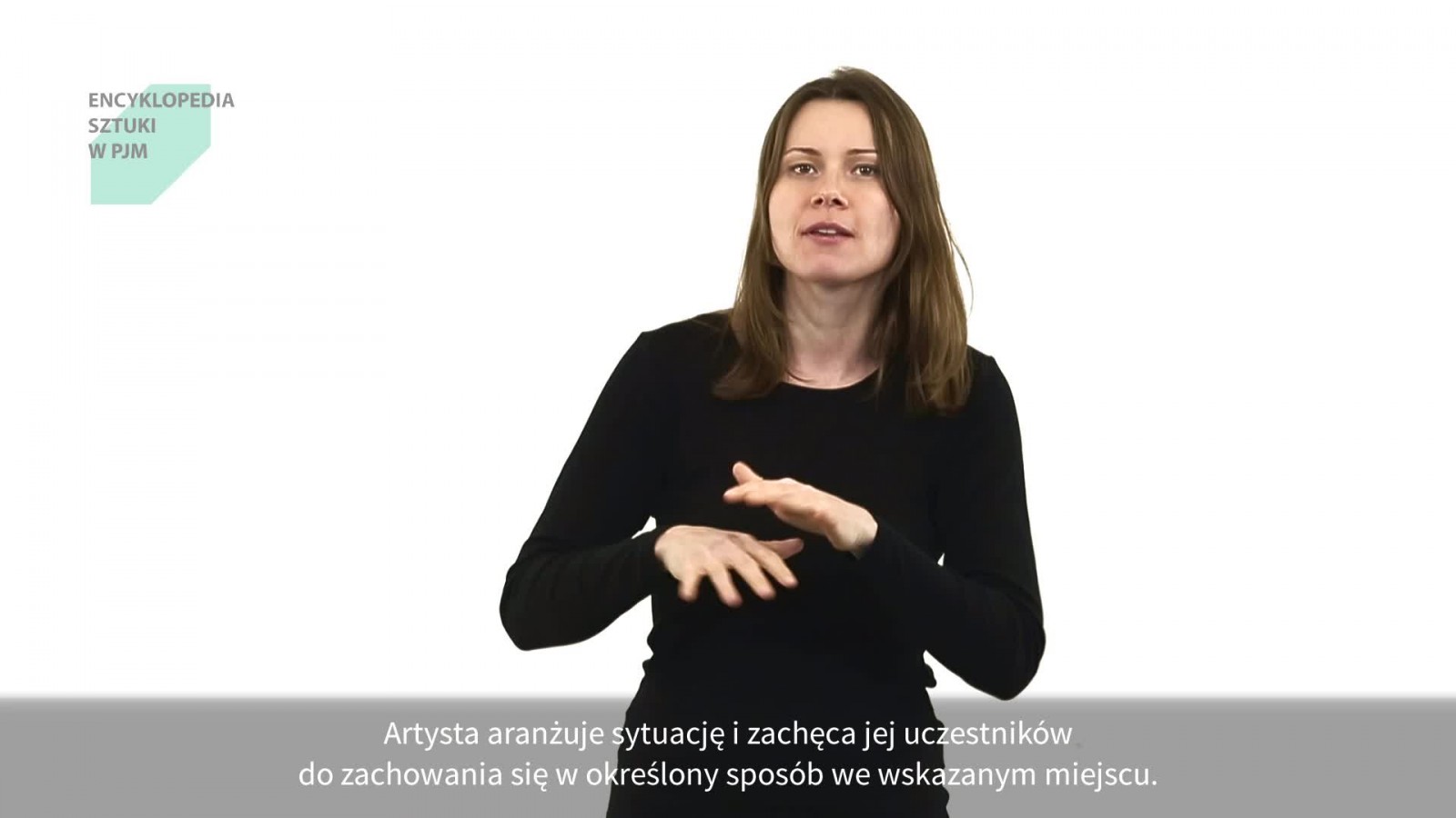 Grafika obiektu: Art encyclopedia in Polish Sign Language