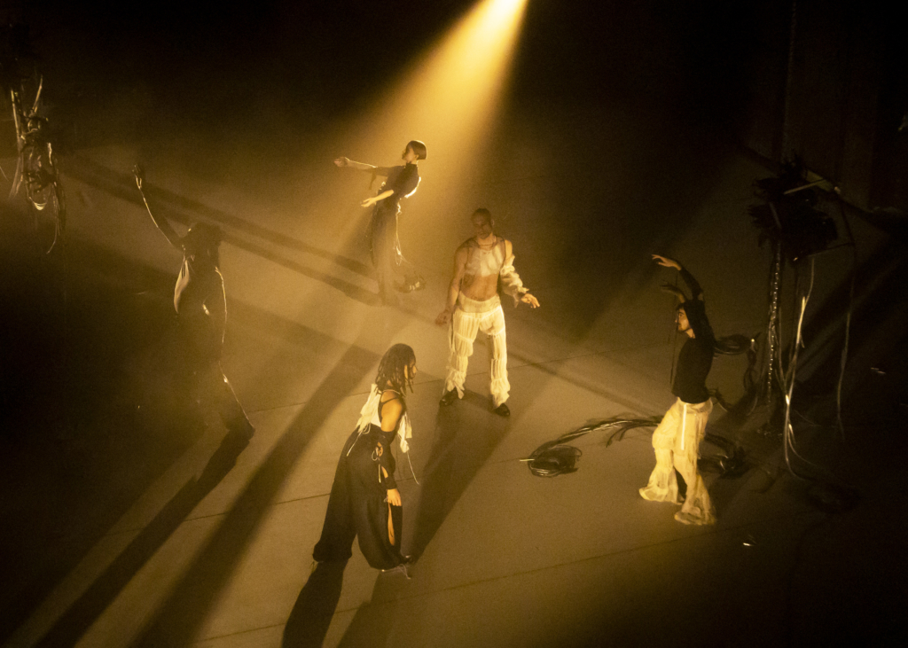 fot. Yolane Rais, materiał promocyjny Hopecraft Ceremony Zdjęcie tańczącej grupy ludzi