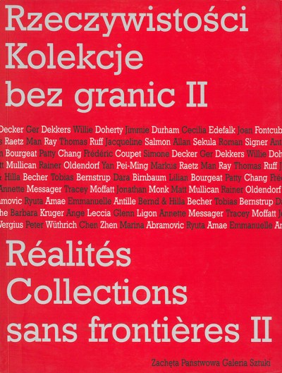 Grafika produktu: Rzeczywistości. Kolekcje bez granic II (only in Polish)