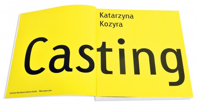 Grafika produktu: Katarzyna Kozyra. Casting (Polish version)