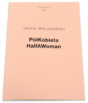 Grafika produktu: Jacek Malinowski. PółKobieta / HalfAWoman
