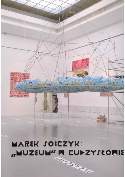 Grafika produktu: Marek Sobczyk: 'museum' in quotation marks