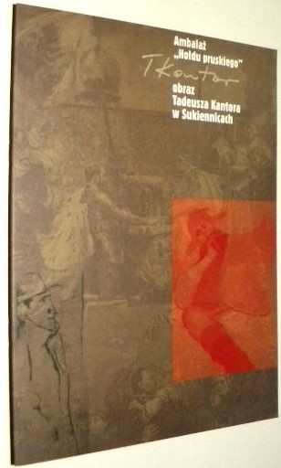 Grafika produktu: Ambalaż "Hołdu pruskiego" - obraz Tadeusza Kantora w Sukiennicach