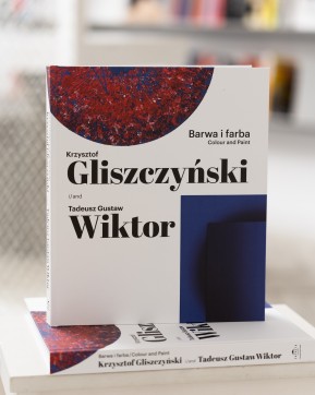 Grafika produktu: Barwa i farba. Krzysztof Gliszczyński i Tadeusz Gustaw Wiktor