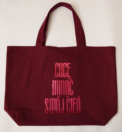 Grafika produktu: 'Chcę minąć swój cień' - tote bag