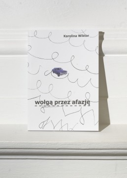 Grafika produktu: Karolina Wiktor. Wołgą przez afazję