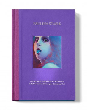 Grafika produktu: Paulina Stasik. Autoportret z językiem na wierzchu