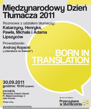 Międzynarodowy Dzień Tłumacza 2011