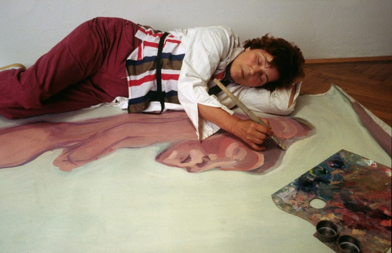 Becoming female in history. Maria Lassnig and the artists