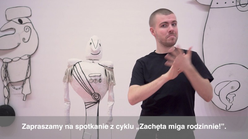 Zachęta Signs! Family workshops (in Polish Sign Language)