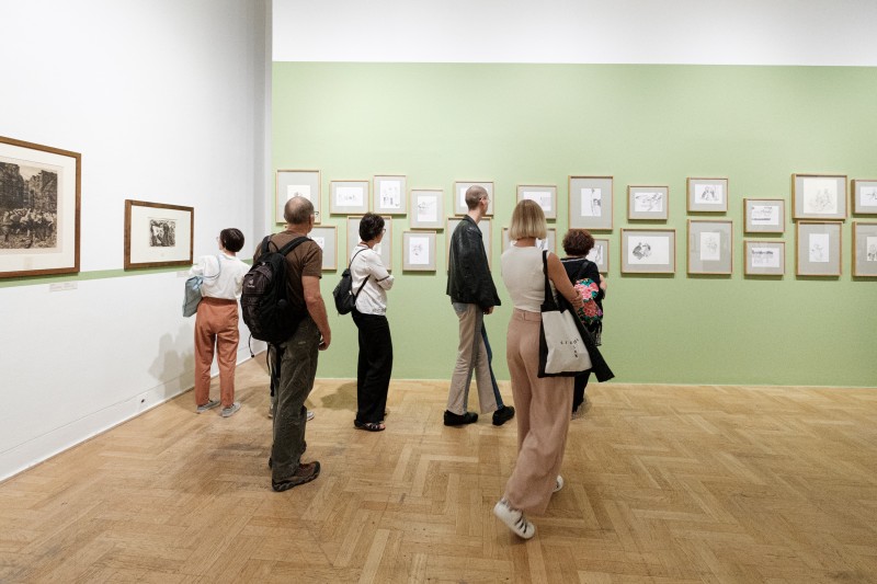 Accessible art. Guided tour for the blind (in Polish)