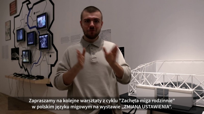 Zachęta Signs! Workshops in Polish Sign Language