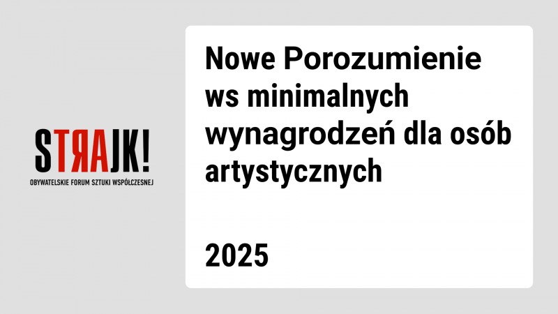 Okrągły Stół w sprawie wynagrodzeń za udział w wystawach w Polsce