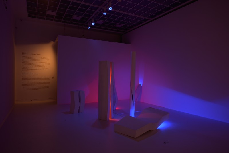Paintings created with colour and light