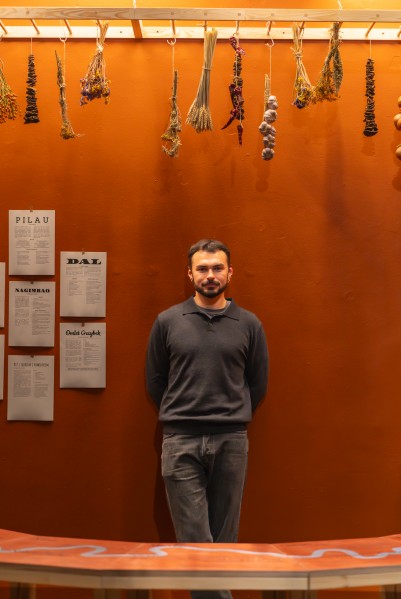 Ukojenie i malowanie jedzeniem