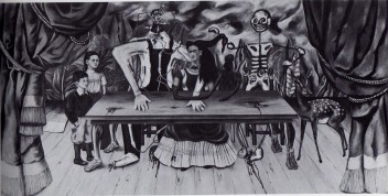 Grafika wydarzenia: Dr Helga Prignitz-Poda. Zaginiony obraz Fridy Kahlo „La Mesa Herida” (Zraniony stół)