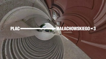 Grafika wydarzenia: Weronika Pelczyńska. Bystander — ćwiczenia z (nie)uczestnictwa