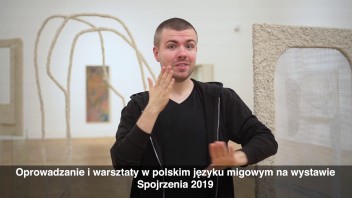 Grafika wydarzenia: Zachęta Signs! Family workshops (in Polish Sign Language)