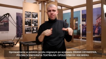Grafika wydarzenia: Zachęta Signs!  Guided tour in Polish Sign Language