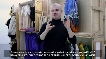 Grafika wydarzenia: Zachęta Signs! Workshops in Polish Sign Language