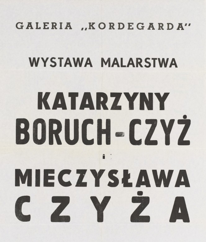 Katarzyna Boruch-Czyż and Mieczysław Czyż