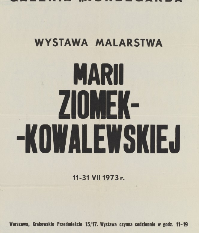 Maria Ziomek-Kowalewska                                                                                                                                                                                                                  