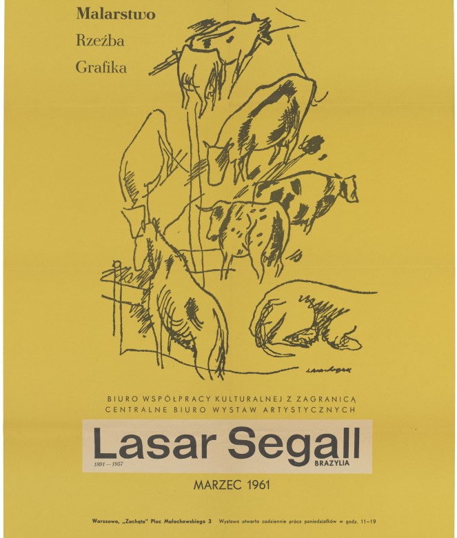 Lasar Segall, malarstwo, rzeźba, grafika