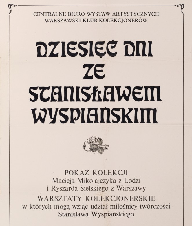 Dziesięc dni ze Stanisławem Wyspiańskim                                                                                                                                                                                         