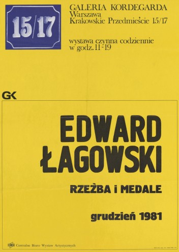 Grafika do wystawy Edward Łagowski                                                                                                                                                                                                                               
