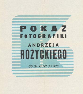 Grafika do wystawy Andrzej Różycki                                                                                                                                                                                                                                 