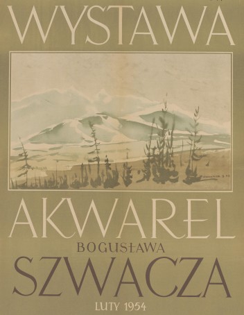 Grafika do wystawy Bogusław Szwacz    