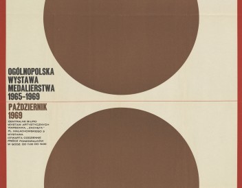 Grafika do wystawy Ogólnopolska wystawa medalierstwa (1965–1969)                                                                                                                                                                                    