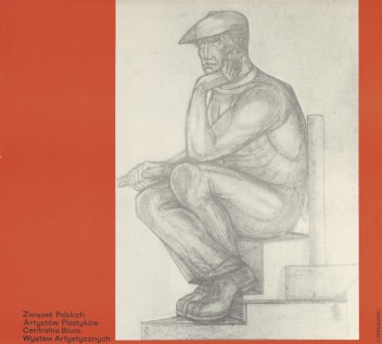 Grafika do wystawy Aleksander Żurakowski, rzeźba, rysunek, szkice malarskie