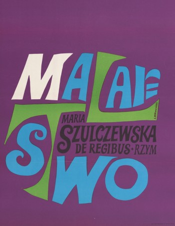 Grafika do wystawy Maria Szulczewska de Regibus