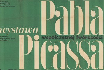 Grafika do wystawy Pablo Picasso