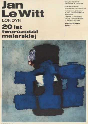 Grafika do wystawy Jan Le Witt. 20 lat twórczości malarskiej