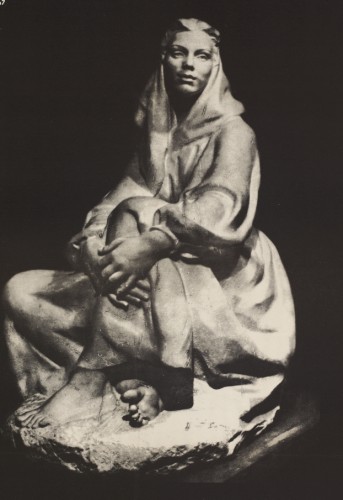 Grafika do wystawy Jekatierina F. Biełaszowa, rzeźba
