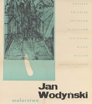 Grafika do wystawy Jan Wodyński, malarstwo