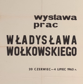 Grafika do wystawy Władysław Wołkowski