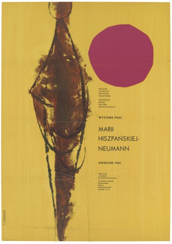 Grafika do wystawy Maria Hiszpańska-Neumann, grafika