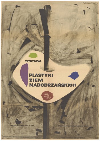 Grafika do wystawy Wystawa plastyki Ziem Nadodrzańskich                                                                                                                                                                                                                           