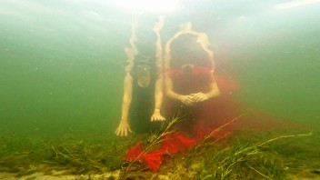 Grafika do wystawy Liquid Tongues