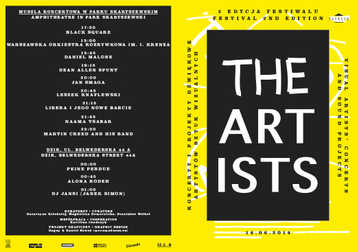 Grafika obiektu: Festiwal The Artists, 2 edycja