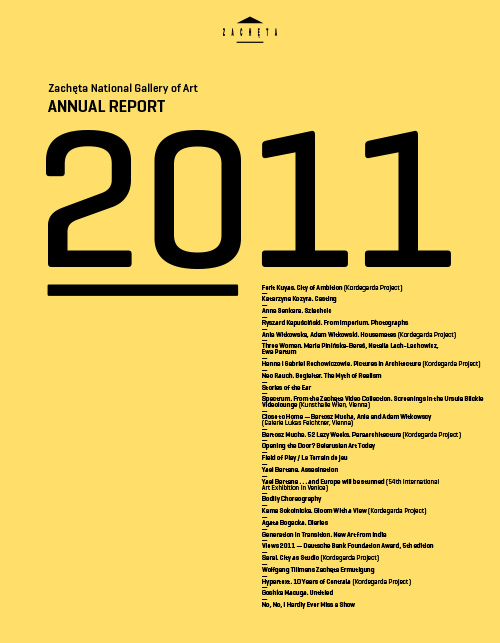 Grafika obiektu: Annual report 2011