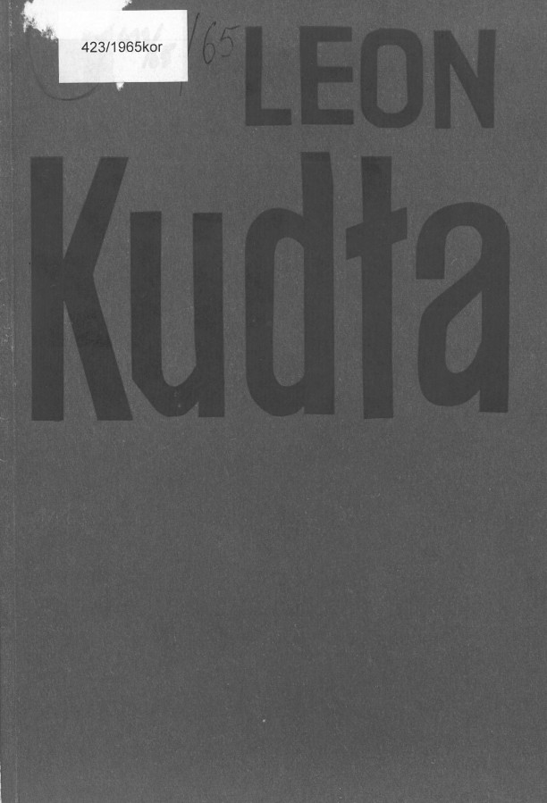Grafika obiektu: Leon Kudła (1879–1964). Wystawa pośmiertna