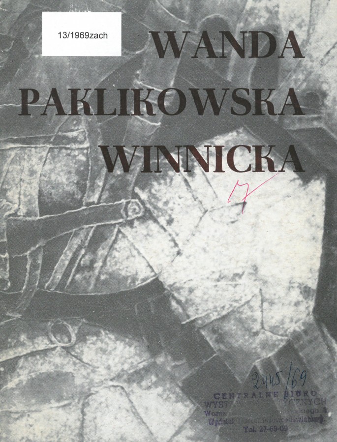 Grafika obiektu: Wanda Paklikowska Winnicka, malarstwo
