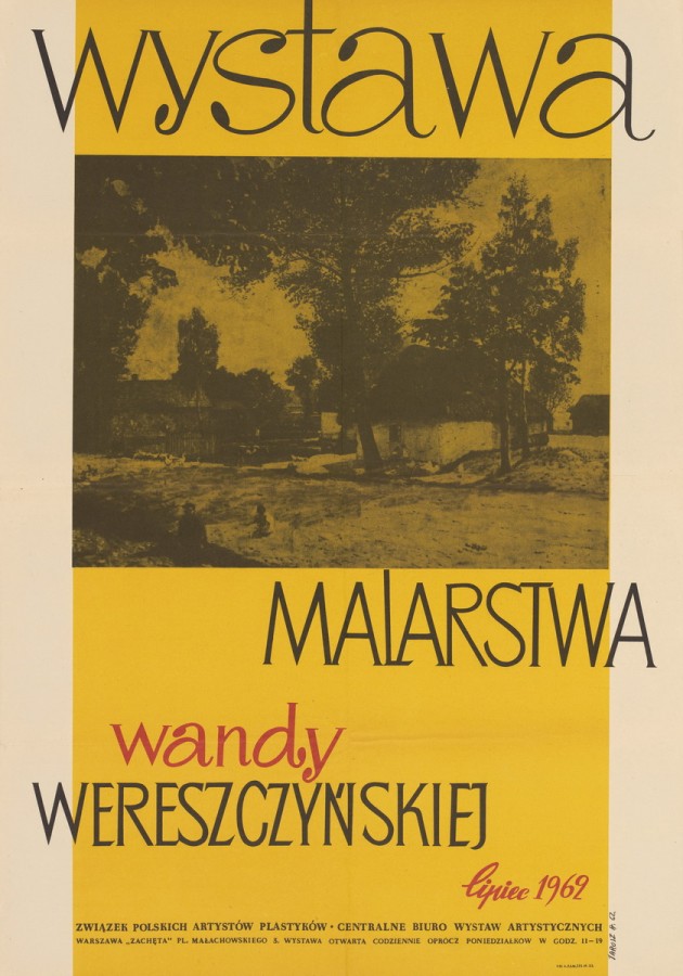 Grafika obiektu: Wanda Wereszczyńska, malarstwo