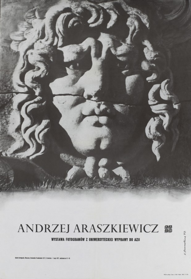 Grafika obiektu: Andrzej Araszkiewicz. Fotogramy z wyprawy do Azji 