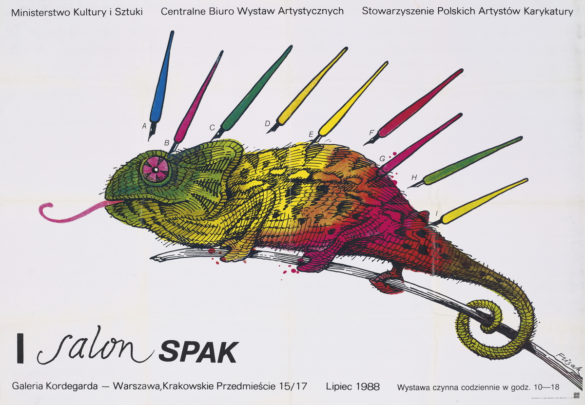 Grafika obiektu: I Exhibition of The Association of Polish Caricature Artists